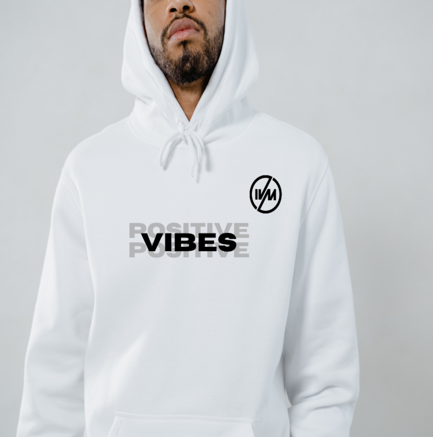 Luxe Cotton White Hoodie