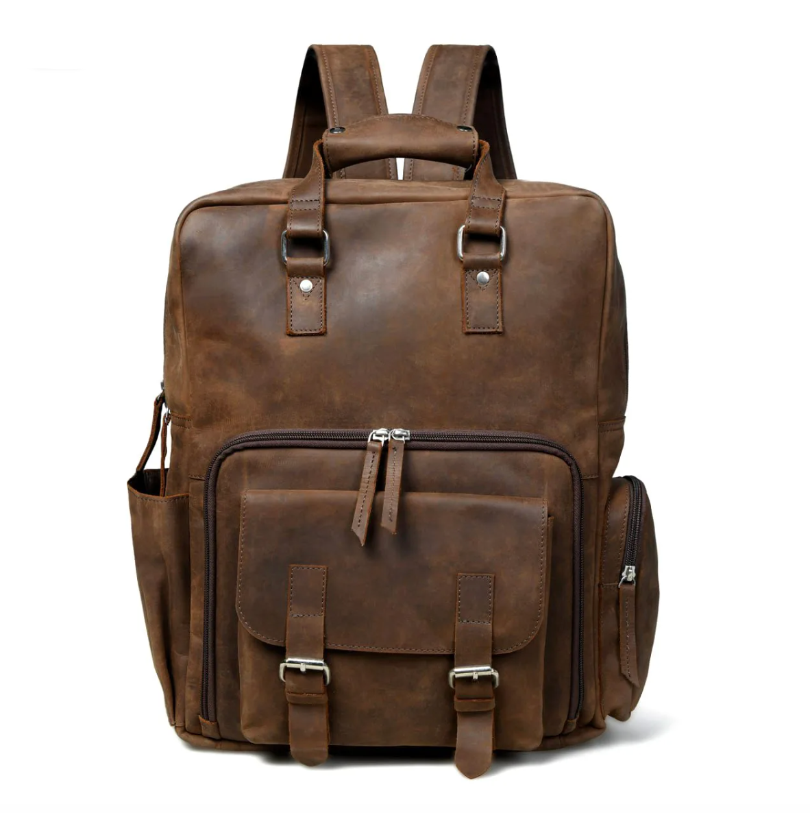 Full Grain Leather Backpack