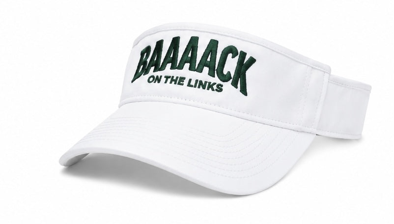 Back On The Links  Fairway Visor