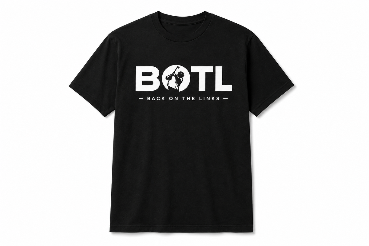 BOTL Back on the Links Graphic Tee – Black