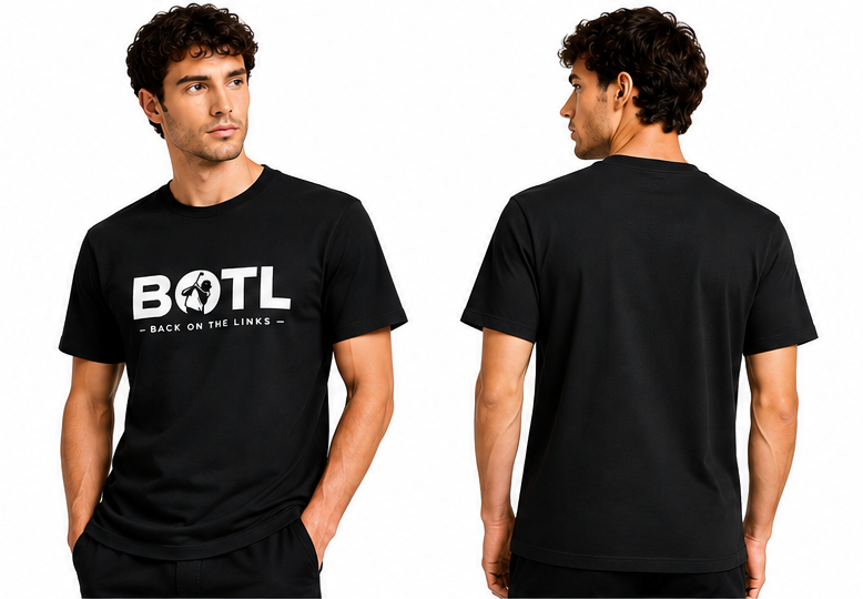 BOTL Back on the Links Graphic Tee – Black