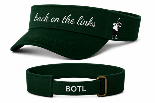 Back On The Links  Fairway Visor